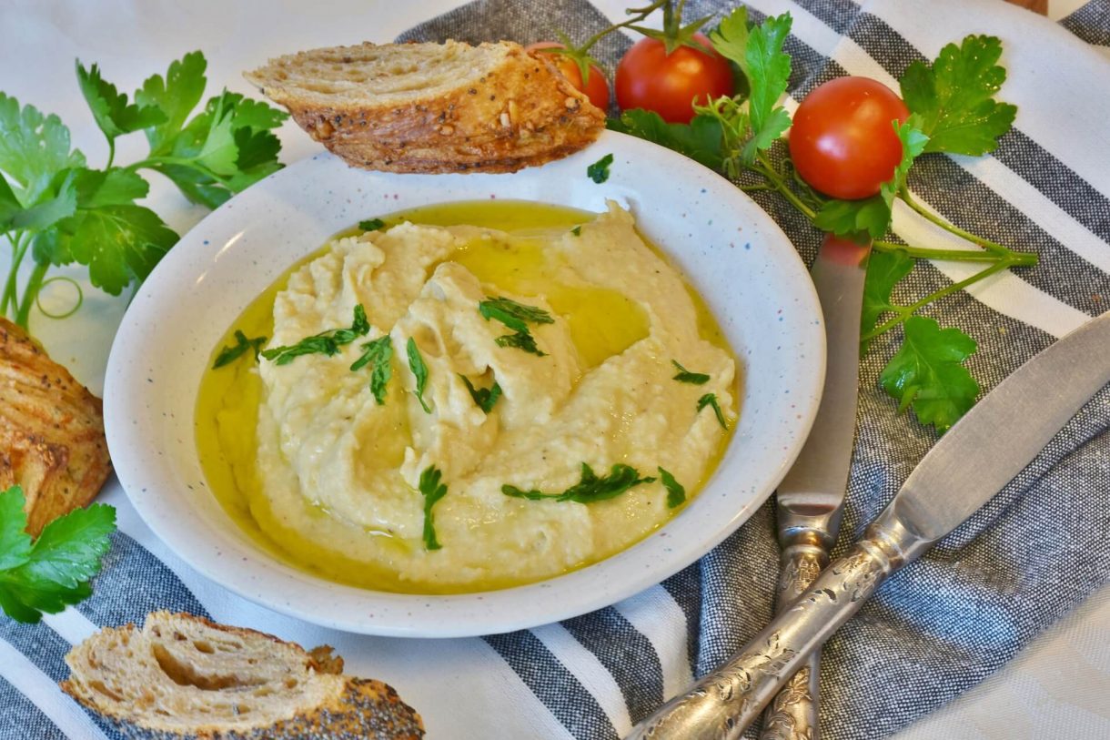 Szybki tradycyjny hummus 1 Szybki tradycyjny hummus