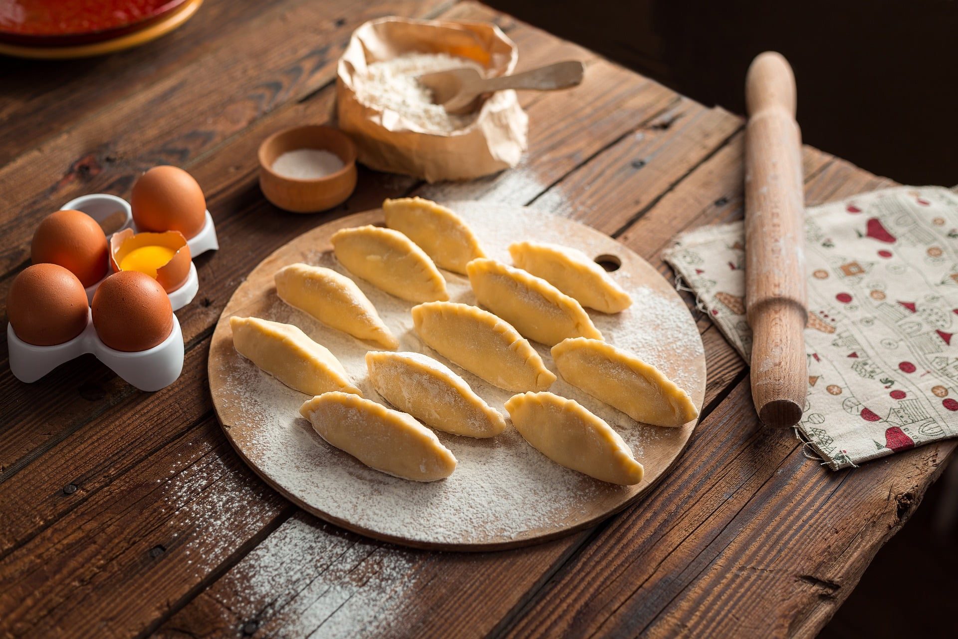 Pierogi dim sum z gotowymi pierogami Konspol