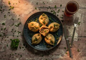 Pierogi na talerzu